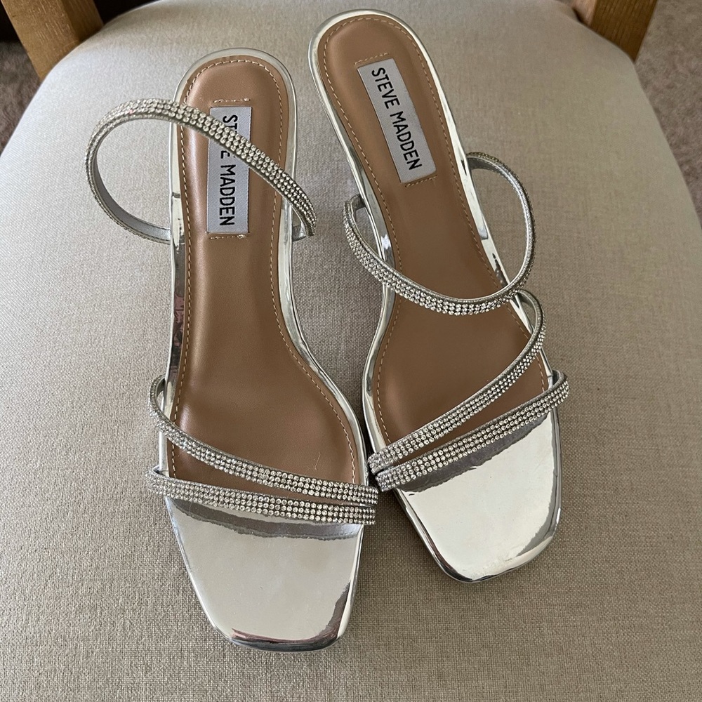 Steve Madden Rhinestone Loft Heels
